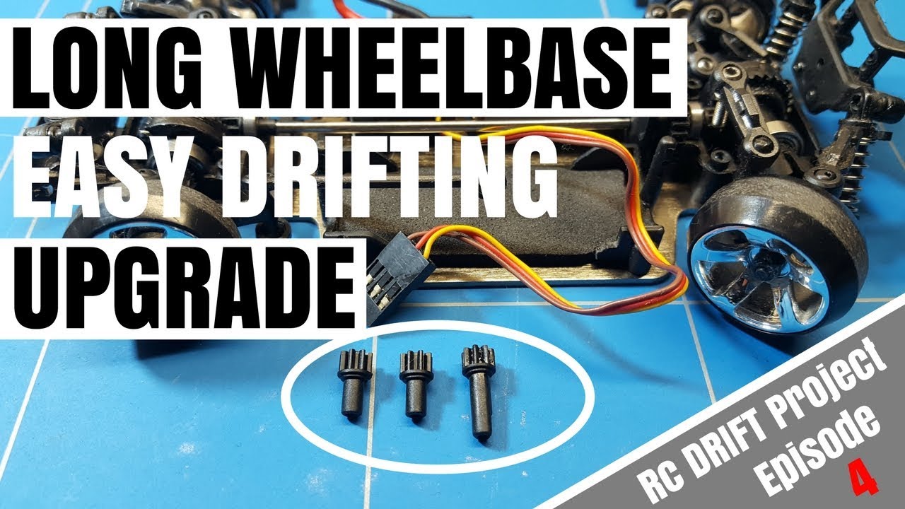 Wltoys K989 1 28 Rc Drift Project EP4 Long Wheel Base Pinion Gear Upgrade For Easy Drifting Experien