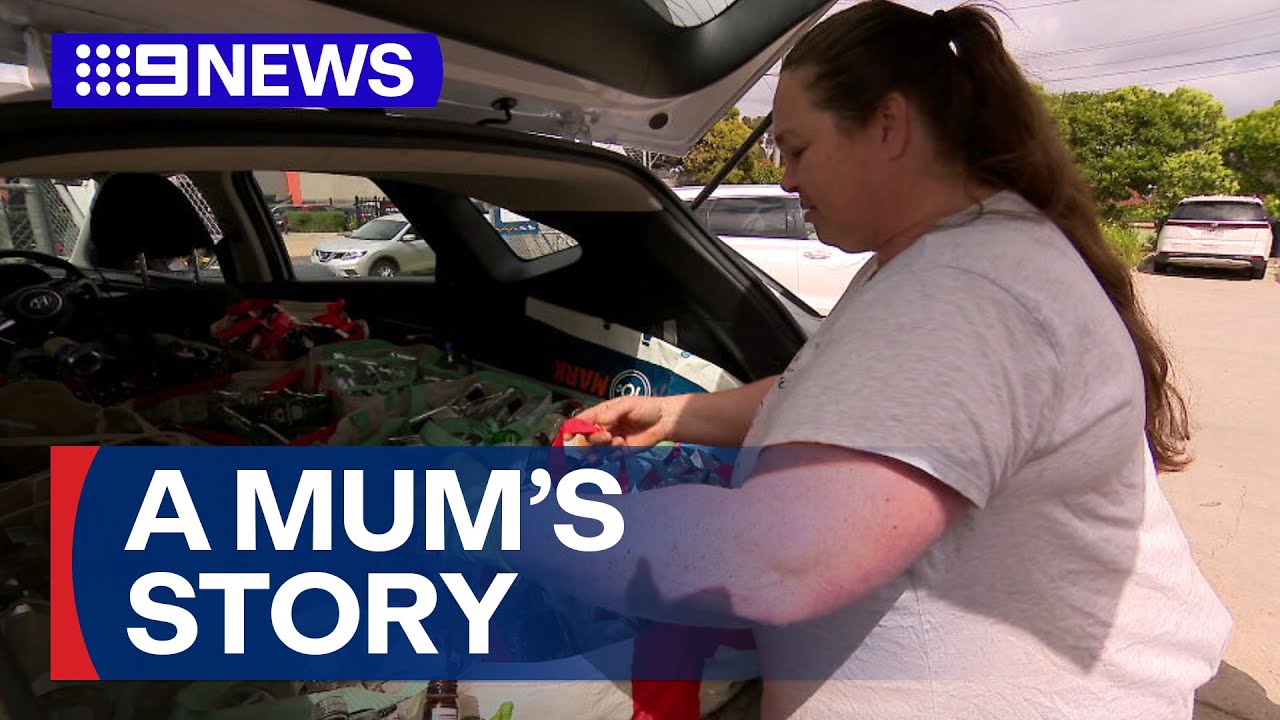 A Melbourne mum's work in the container recycling scheme | 9 News Australia