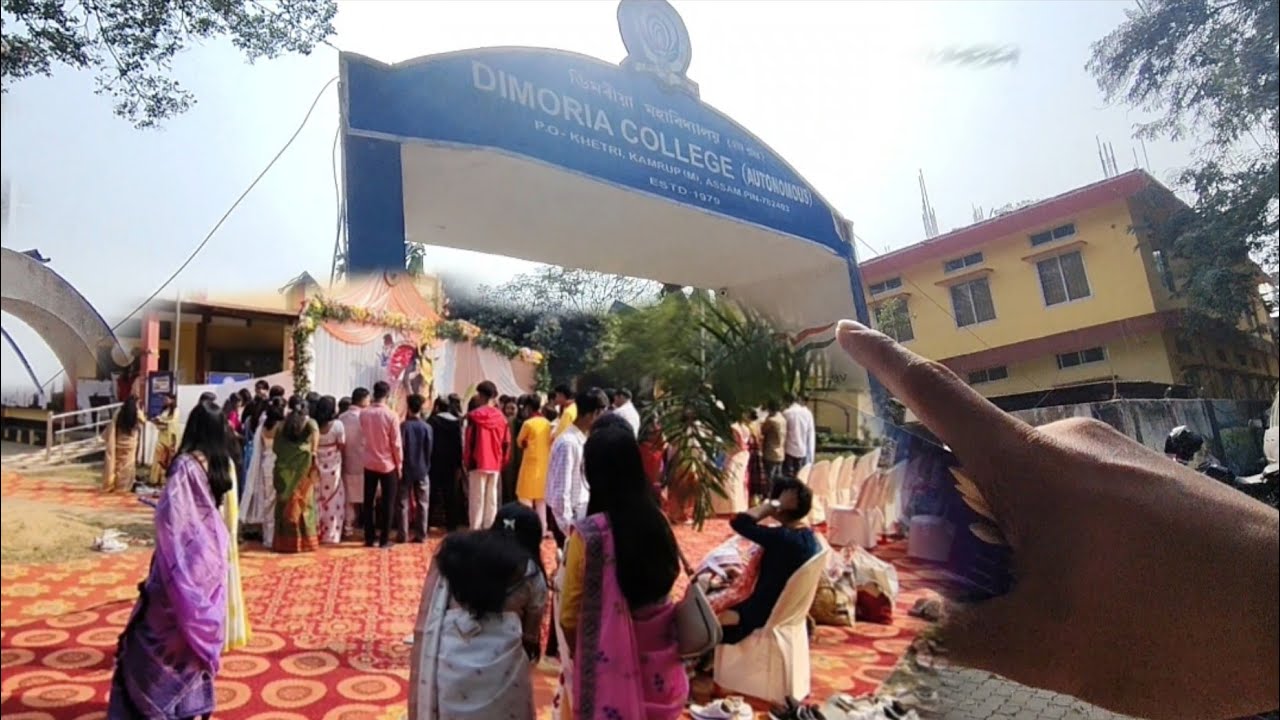  saraswati puja 2026 nijor college t Dimoria College 😌