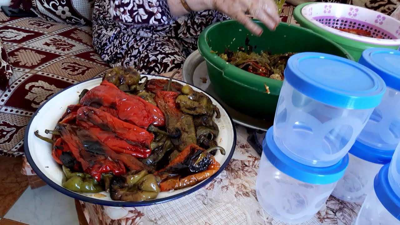 طريقة تخزين الفلفل في المجمد