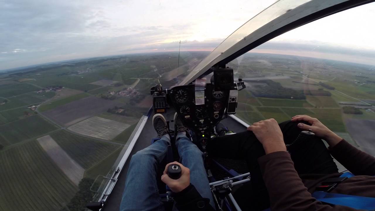 Deuxième vols ULM Aéroclub de la Pierre Levée