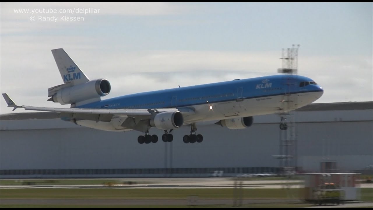 KLM MD-11  and more from April 2011 at YVR
