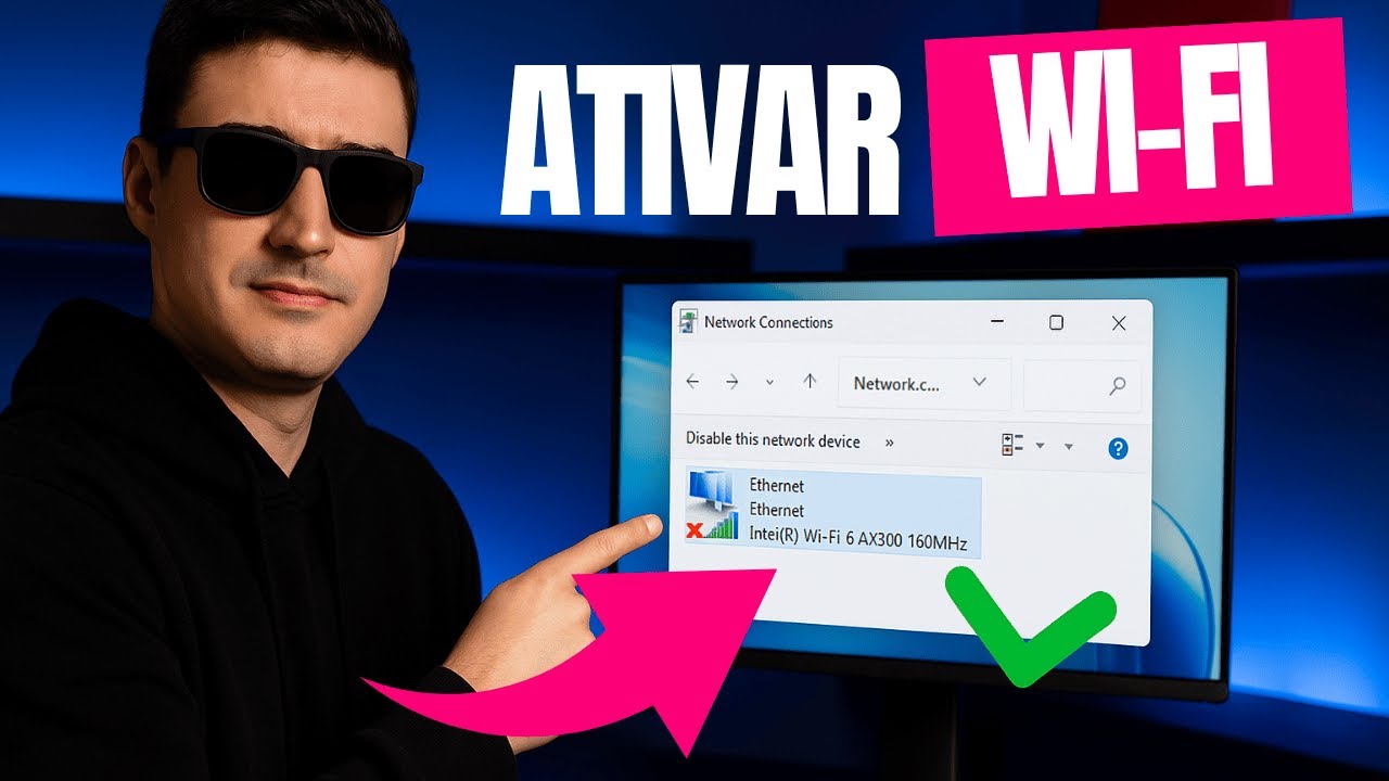 📶 COMO ATIVAR PLACA DE REDE WI-FI NO COMPUTADOR (ATUALIZADO)