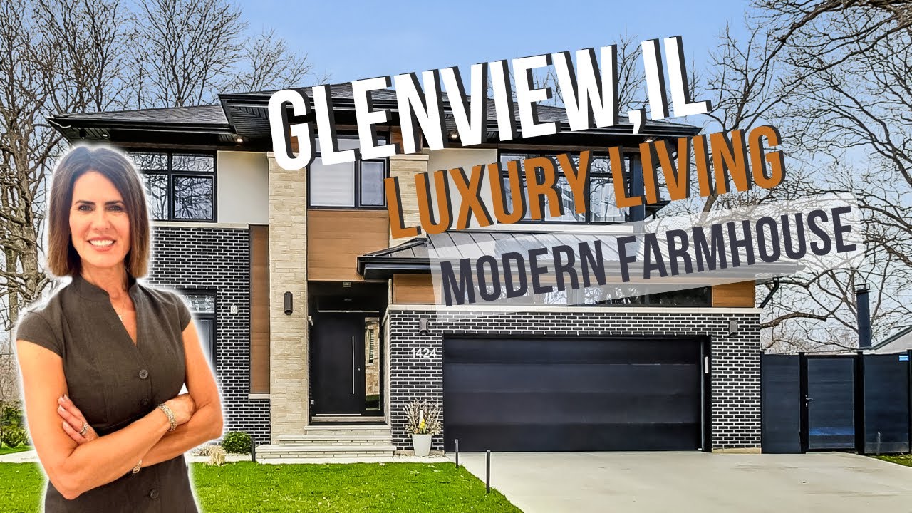 Custom Modern Farmhouse | Luxury Living in Glenview IL