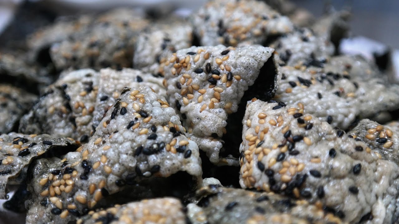 [헬렌건강] 약이되는 건강간식, 김부각 만드는법 Seaweed Chips, Almost as Healthy as Medicine