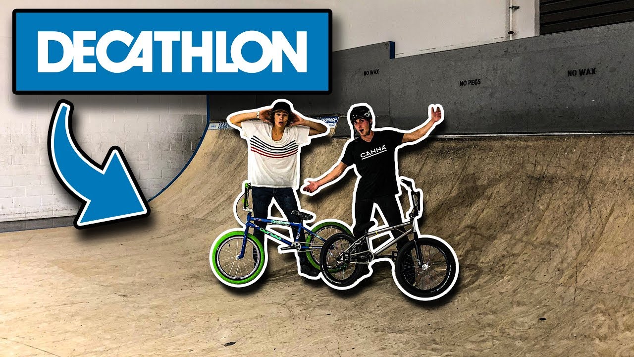 ON CONSTRUIT UN SKATEPARK DANS DECATHLON !!