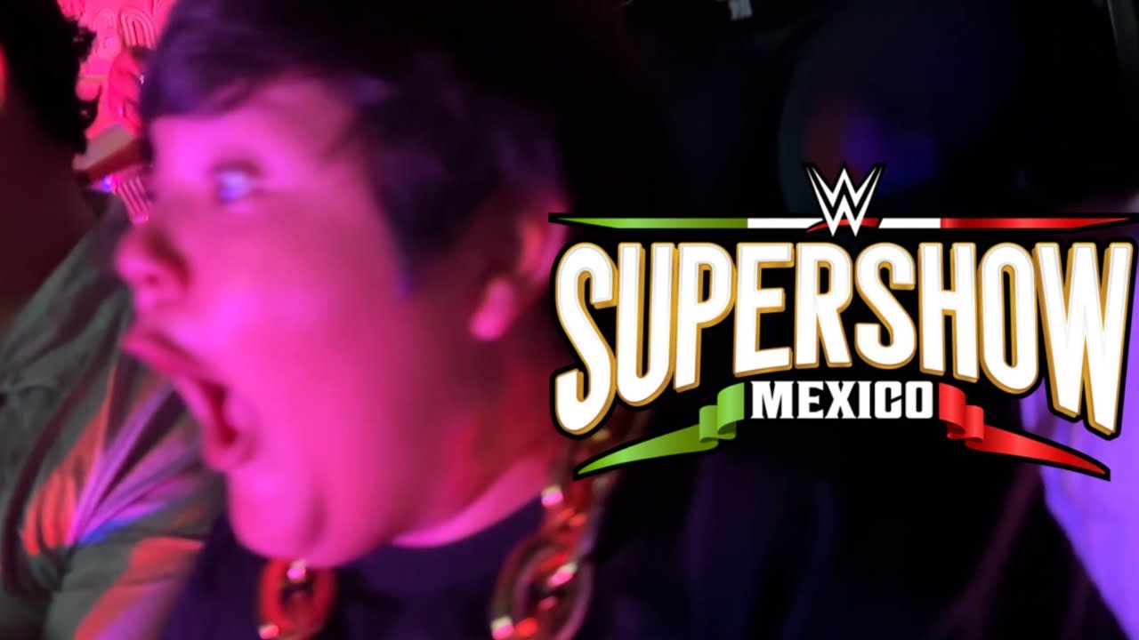 Mi hijo lloró de emoción en el WWE SUPERSHOW Monterrey 🥹♥️