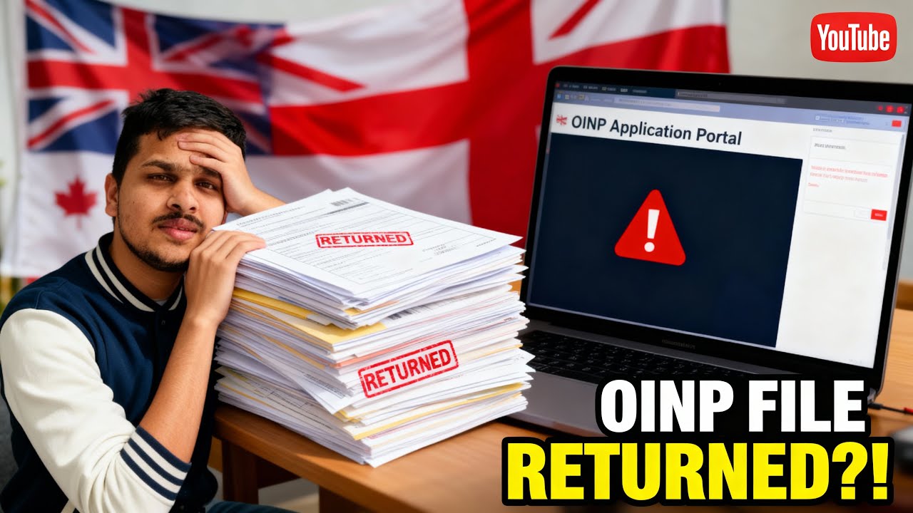 OINP Application Returned? Here's What You MUST Know in 2025 (Student to PR Path Delay Explained