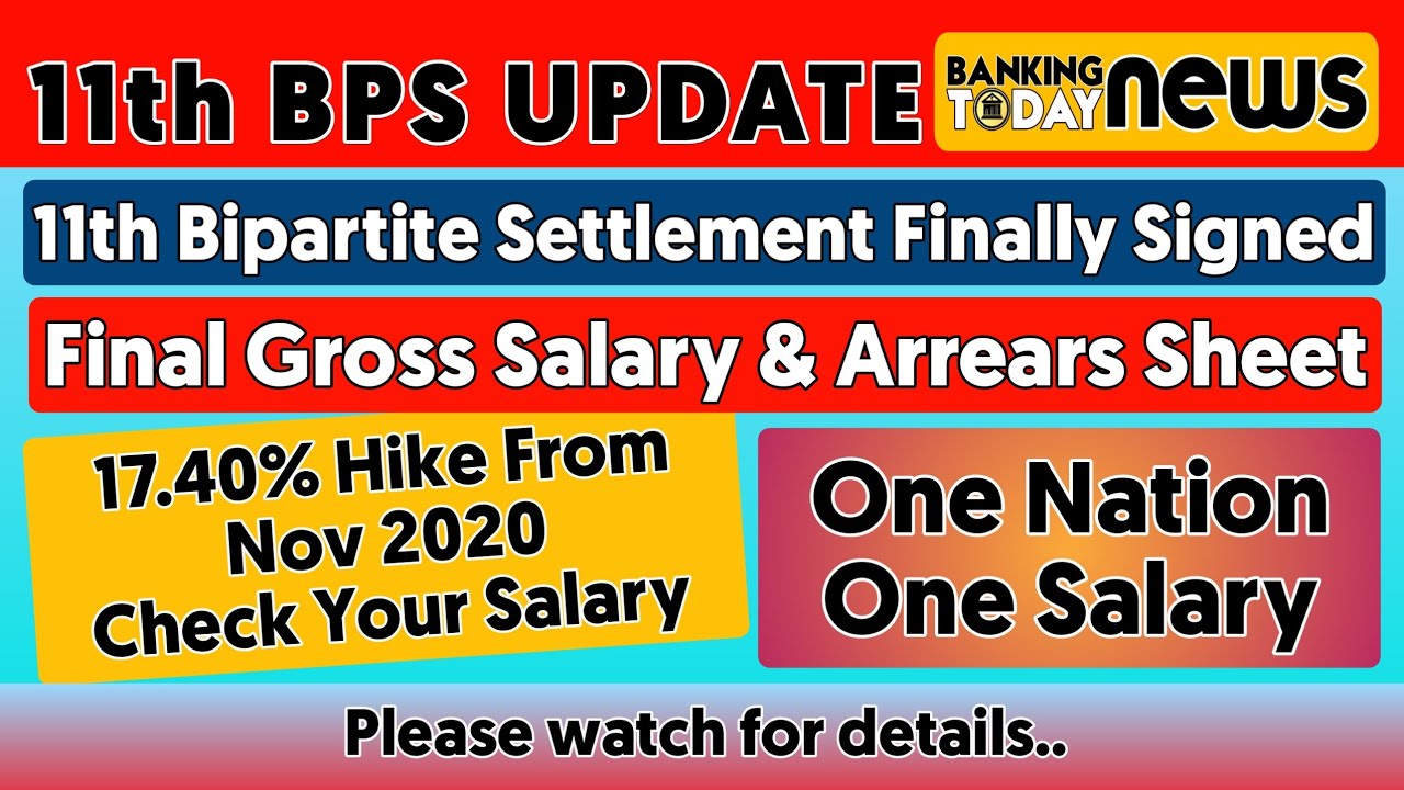 11th Bipartite Settlement All Details | Banking Today