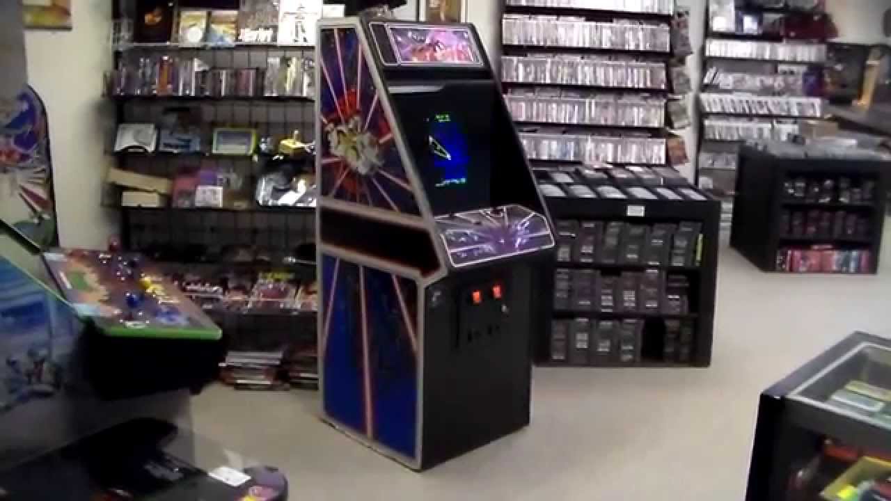 Игровой автомат Tempest 1981 года от Atari — оригинальный специализированный корпус, а не дешевый...