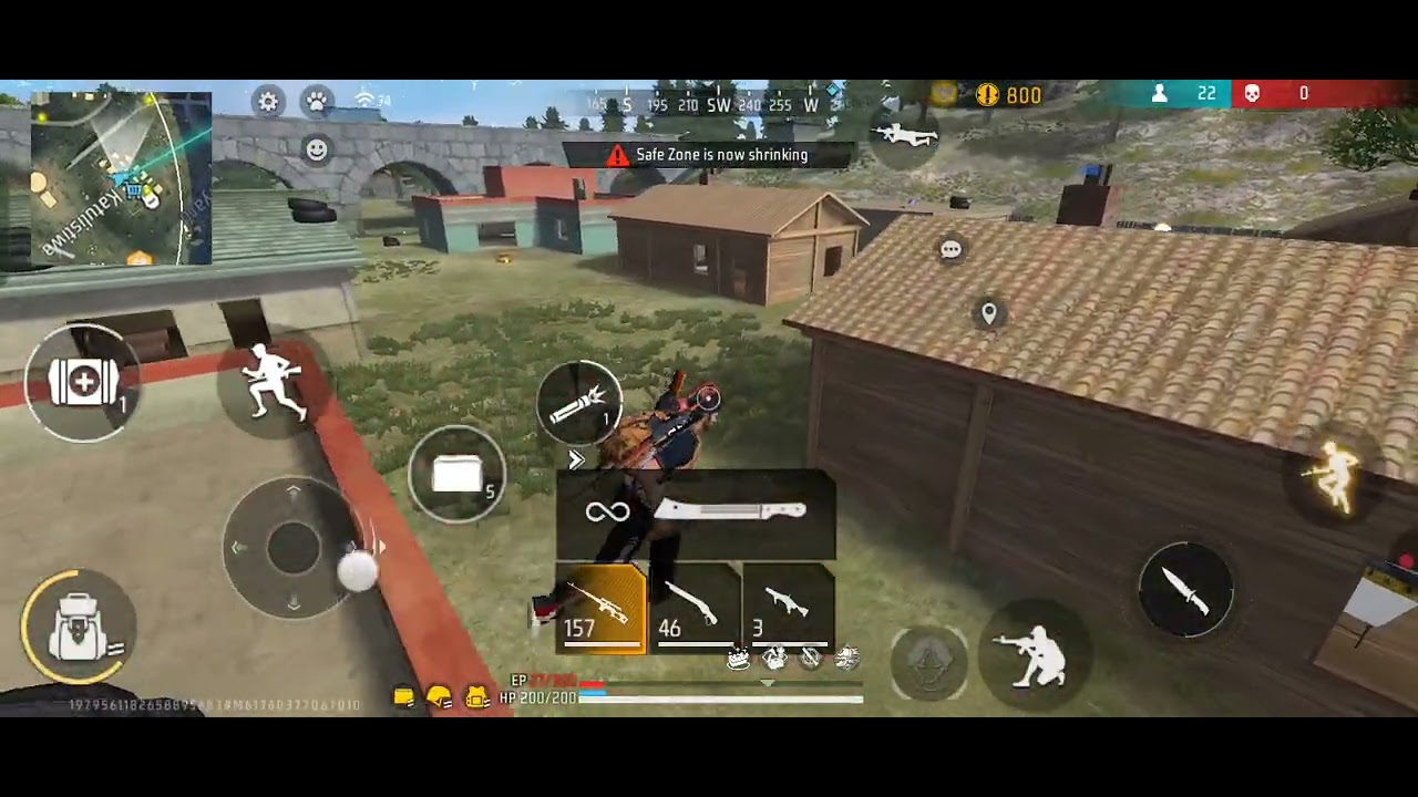 Free fire BR-ranked match #charan gamer 4819