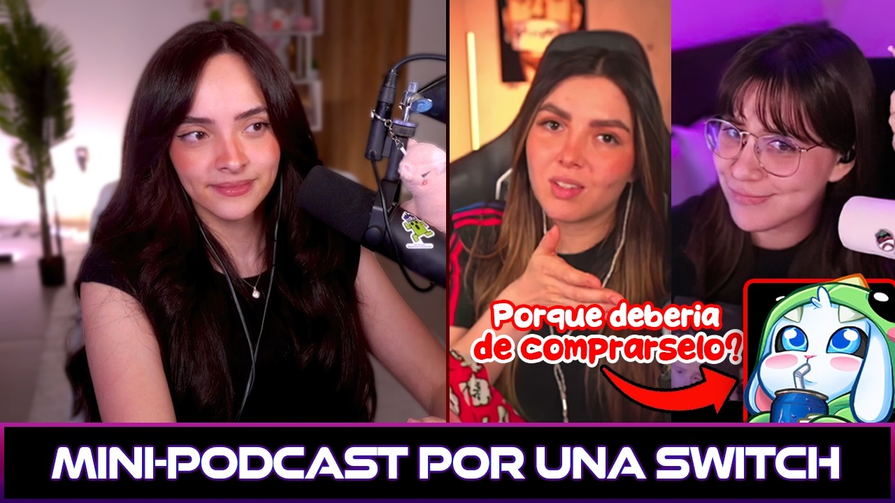VICKY y SUS AMIGAS INTENTAN CONVENCER A CONTER DE COMPRARLE UNA SWITCH #vickypalami #twitch