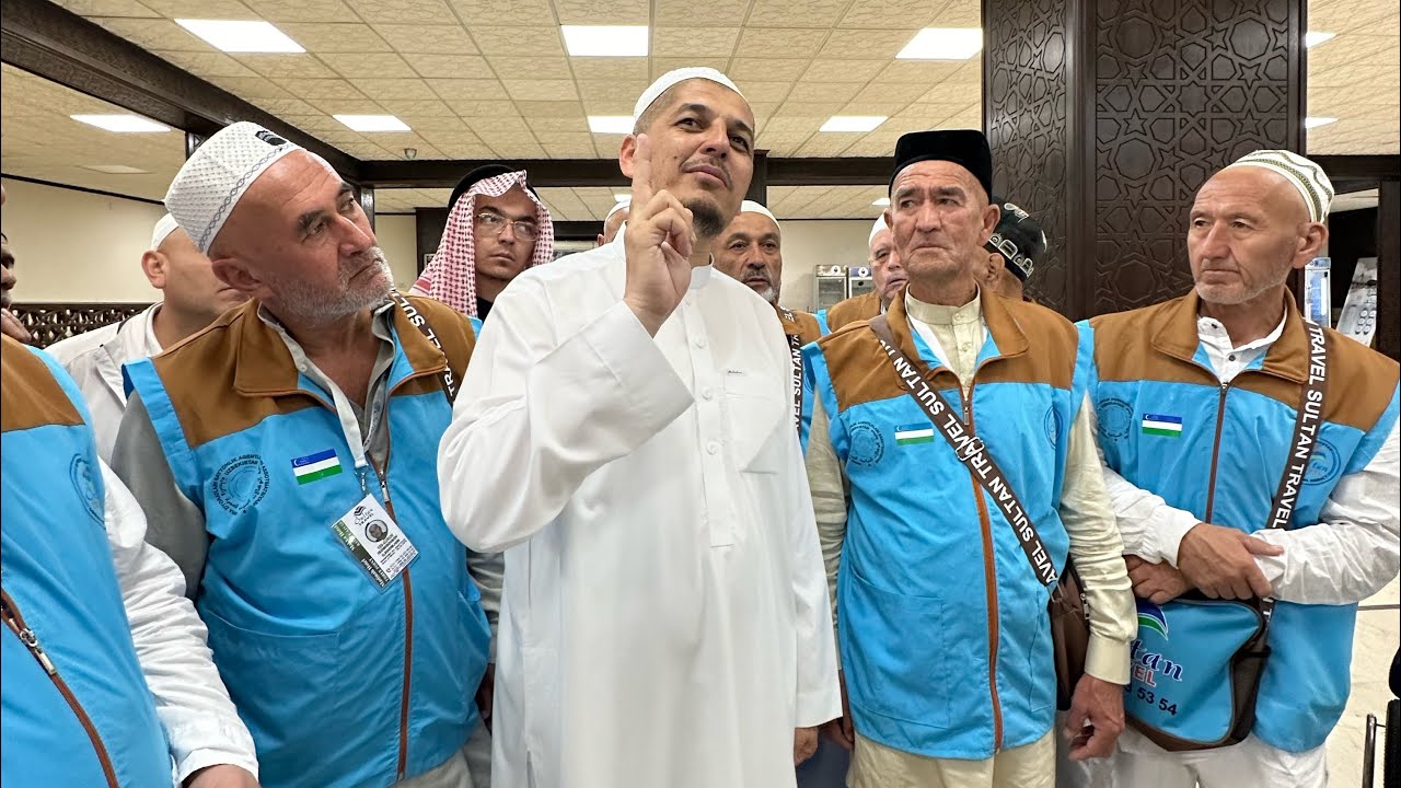 Rustamjon domladan ajoyib suhbat.   Masjid daraxt.  Umra safari 95 076 71 14 #rustamjondomla