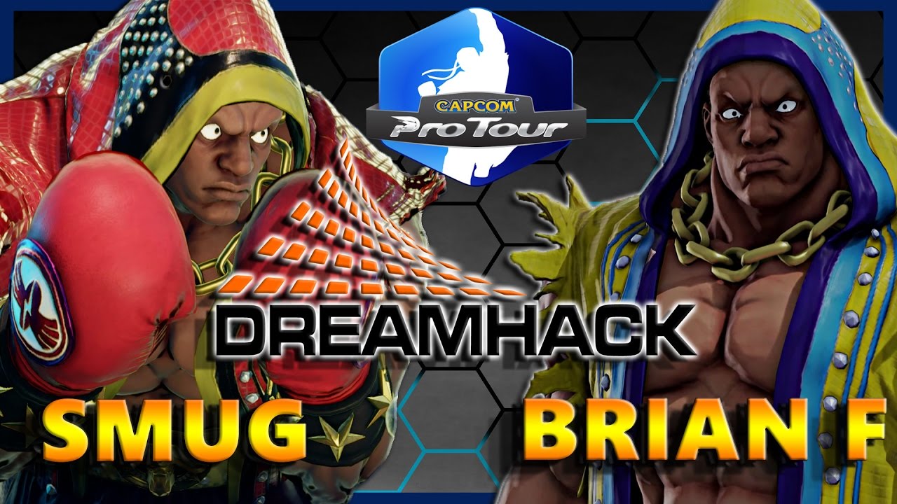 SFV - Smug  Vs Brian F * Ultimate Balrog Mirror * DreamHack Top 48 - SF5