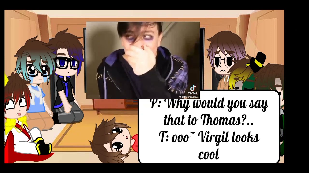 Sander Sides react to Virgil