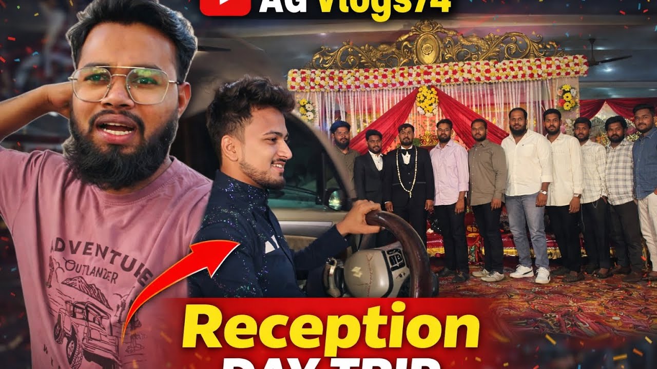 Friends trip on Reception to Hyderabad 😂😂
