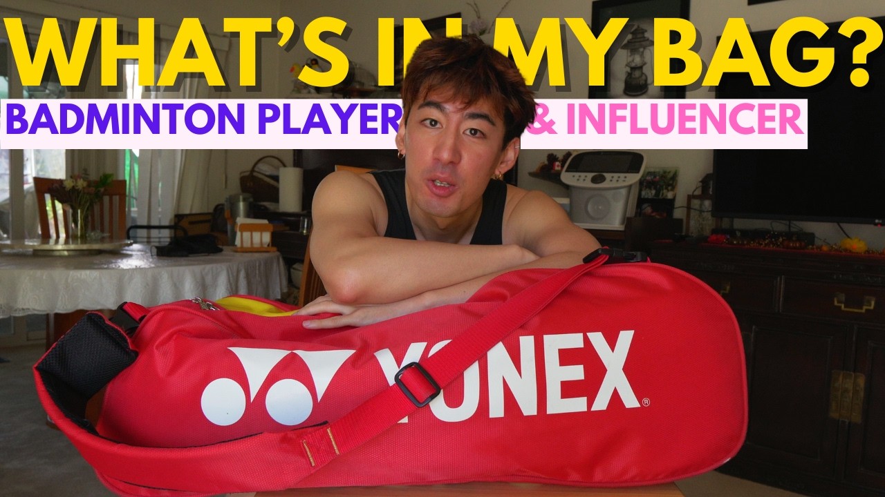 All The $#!T I Carry Around In My Badminton Bag