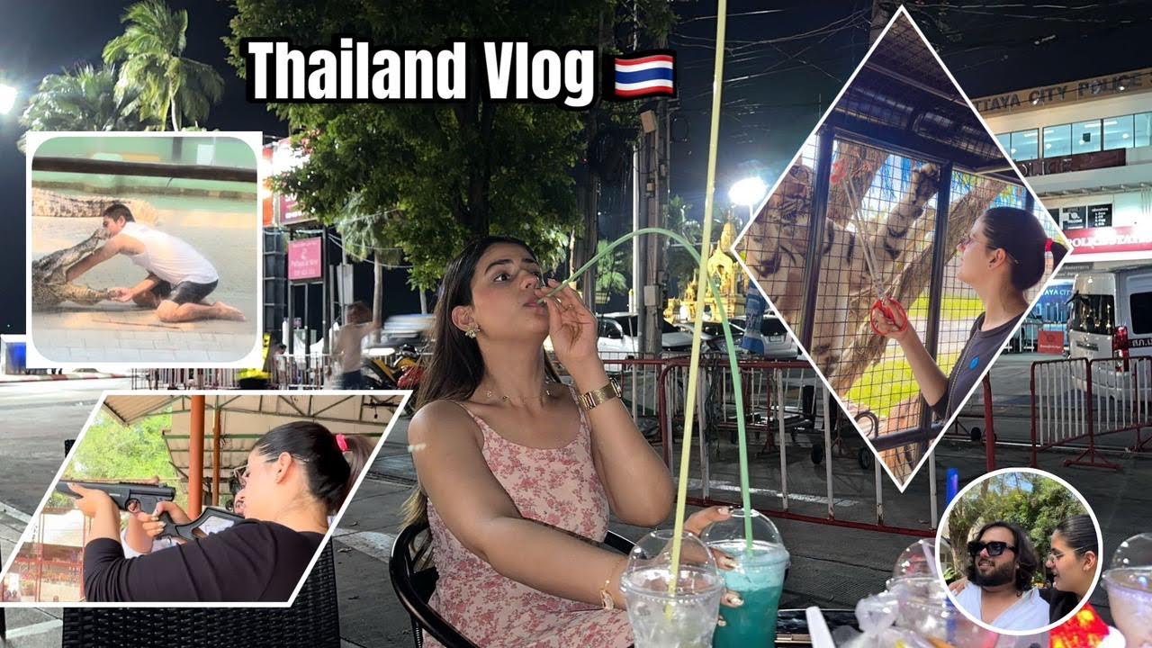 Thailand Vlog 🇹🇭( PART-1) | Thailand Mai Sher Se Hua Aamna Saamna😱😱 | Pranjal Dahiya| Kaleshi Chori💕