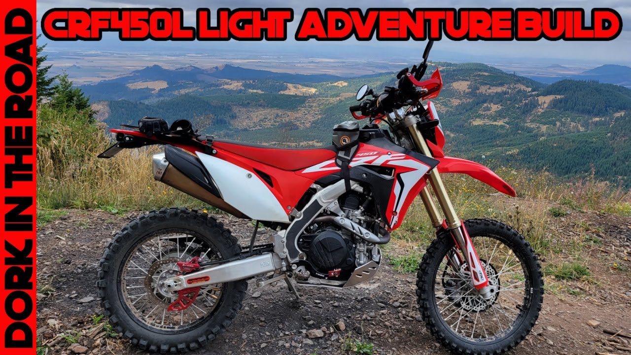 My Light Adventure Bike Build: Complete Honda CRF450L Mods List