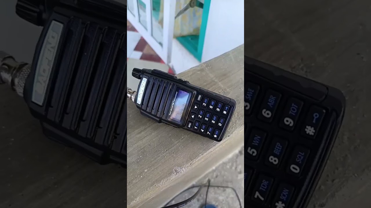 Hasil pengetesan antena ht Flowerpot oleh pembeli posisi masih di bawah bisa tembus 20km.