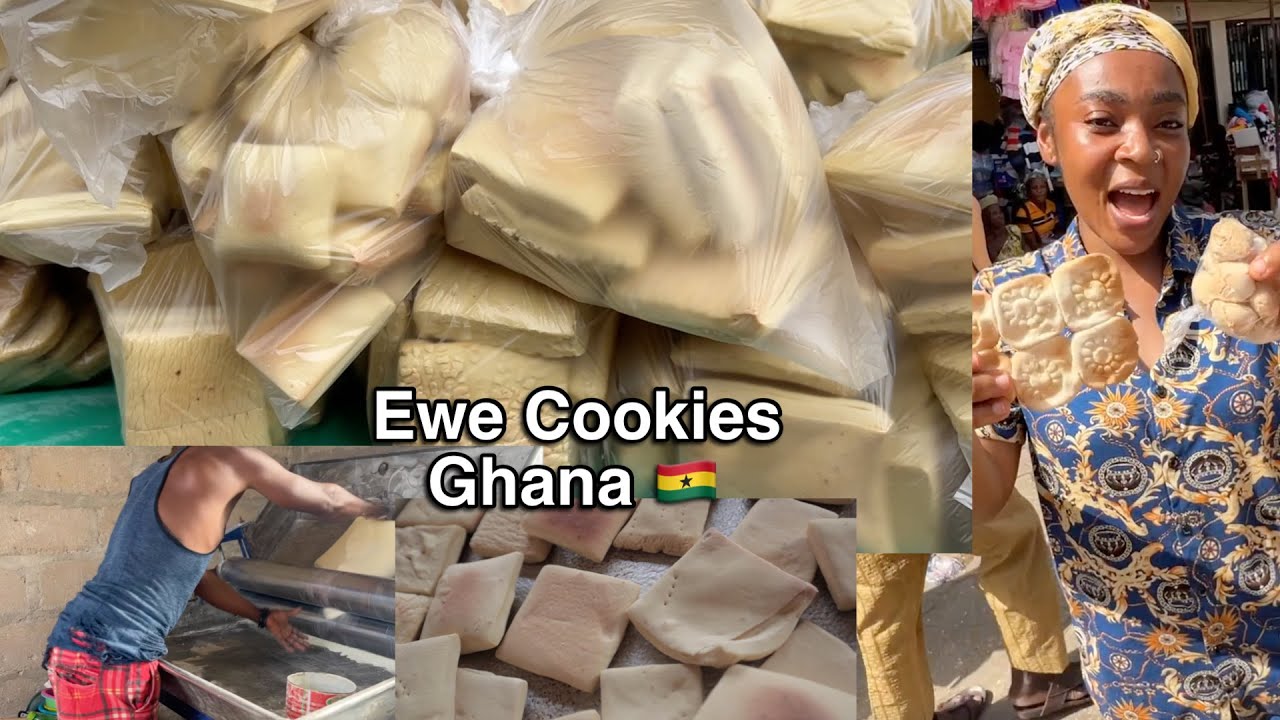 making the Most POPULAR COOKIES in Volta Region , Ghana West Africa|| African village life