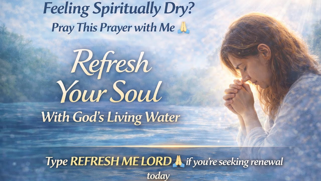 Feeling Spiritually Dry? Pray This Powerful Prayer for Renewal & Peace 🌿✨