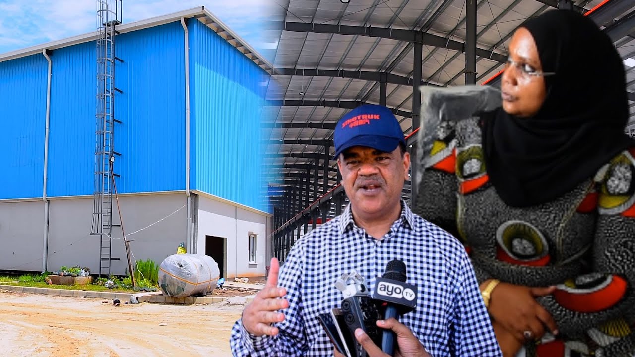 WAZIRI ASHANGAZWA NA UKUBWA KIWANDA CHA MAGARI CHA ZAIDI BILIONI 57, KIMEAJIRI 150 KIGAMBONI