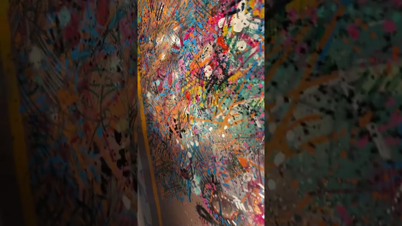 What do YOU see? Art studio NYC #art #artist #contemporaryart #artstudio #artcollector #painting