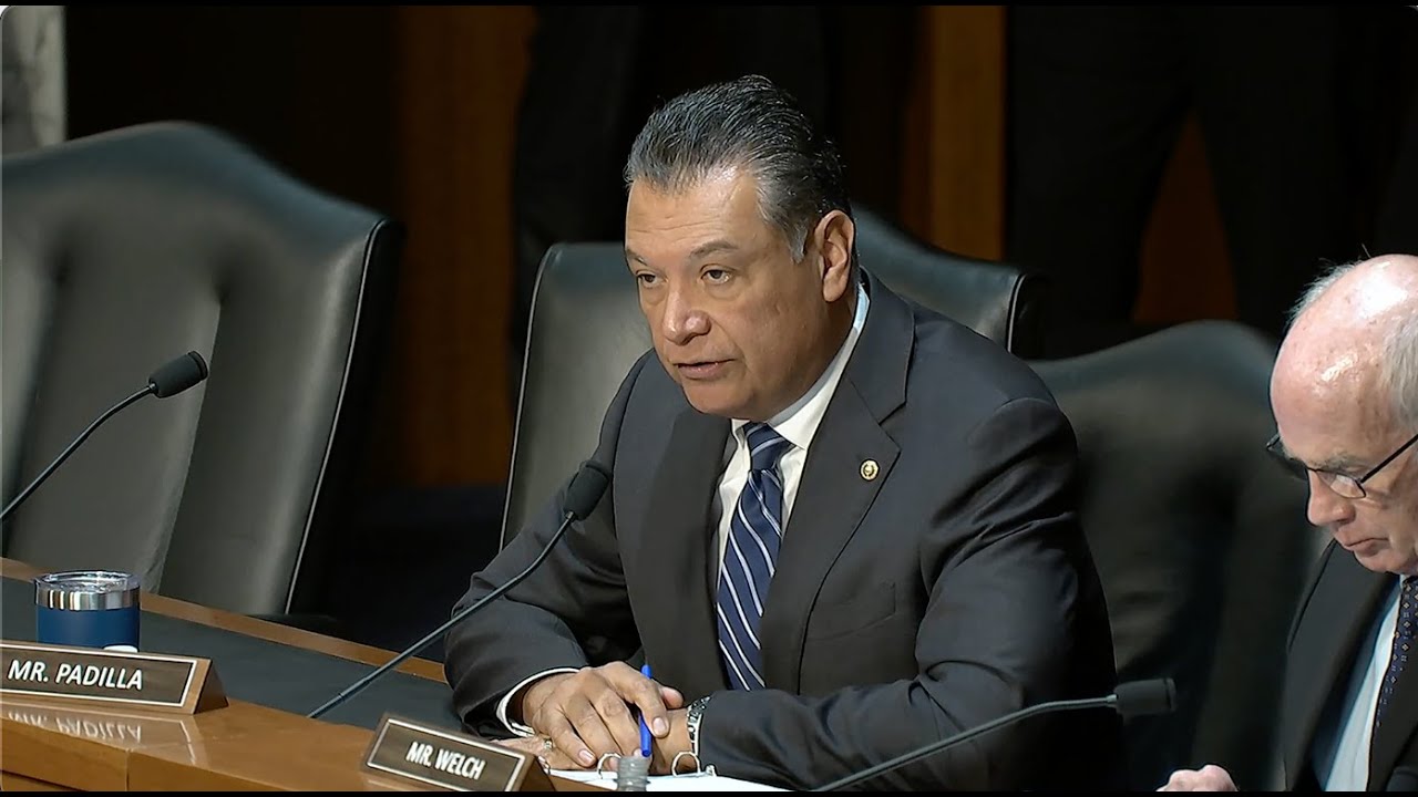 Padilla Blasts FBI Director Kash Patel For Dodging Questions in Senate Hearing