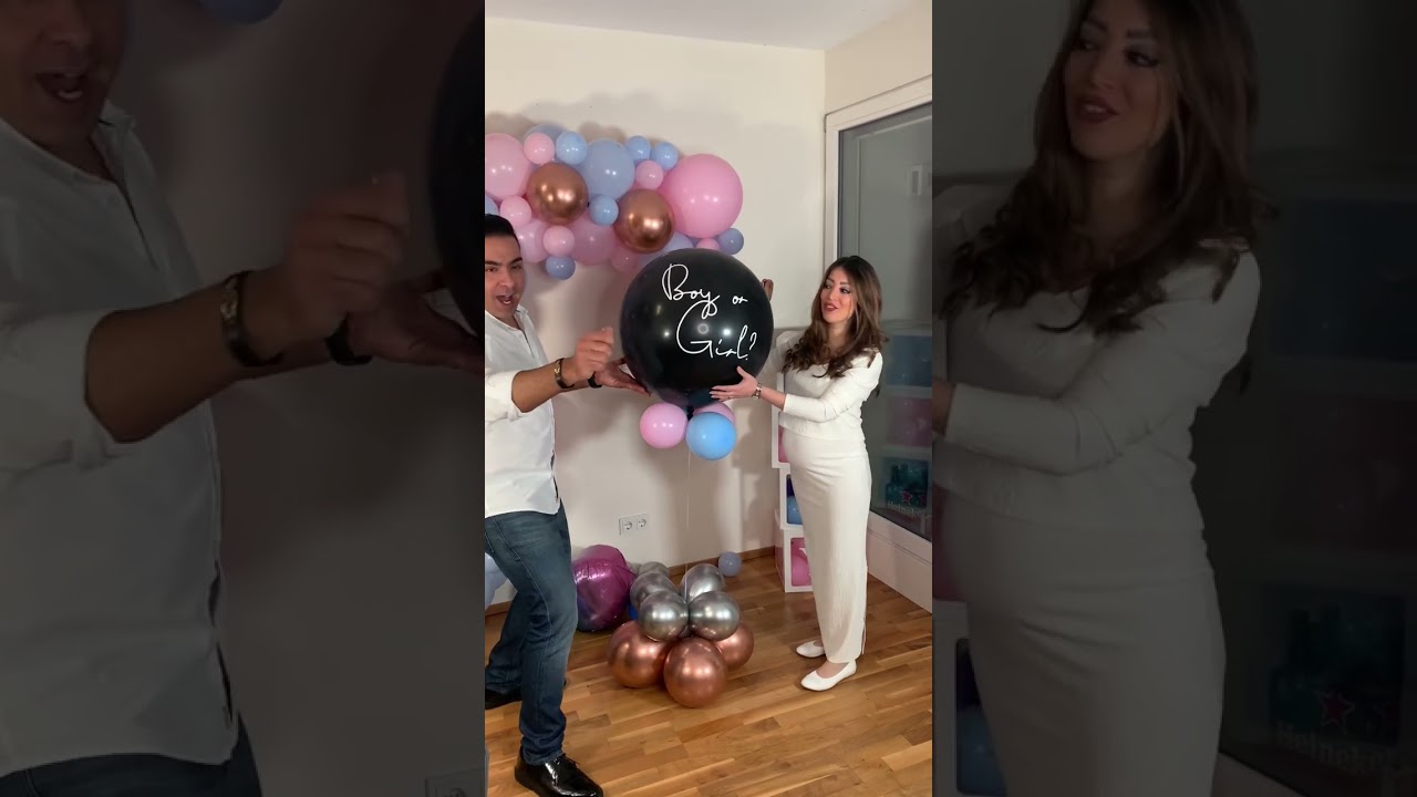 Gender Reveal SHORT: Girl or Boy?#genderreveal#shorts#baby