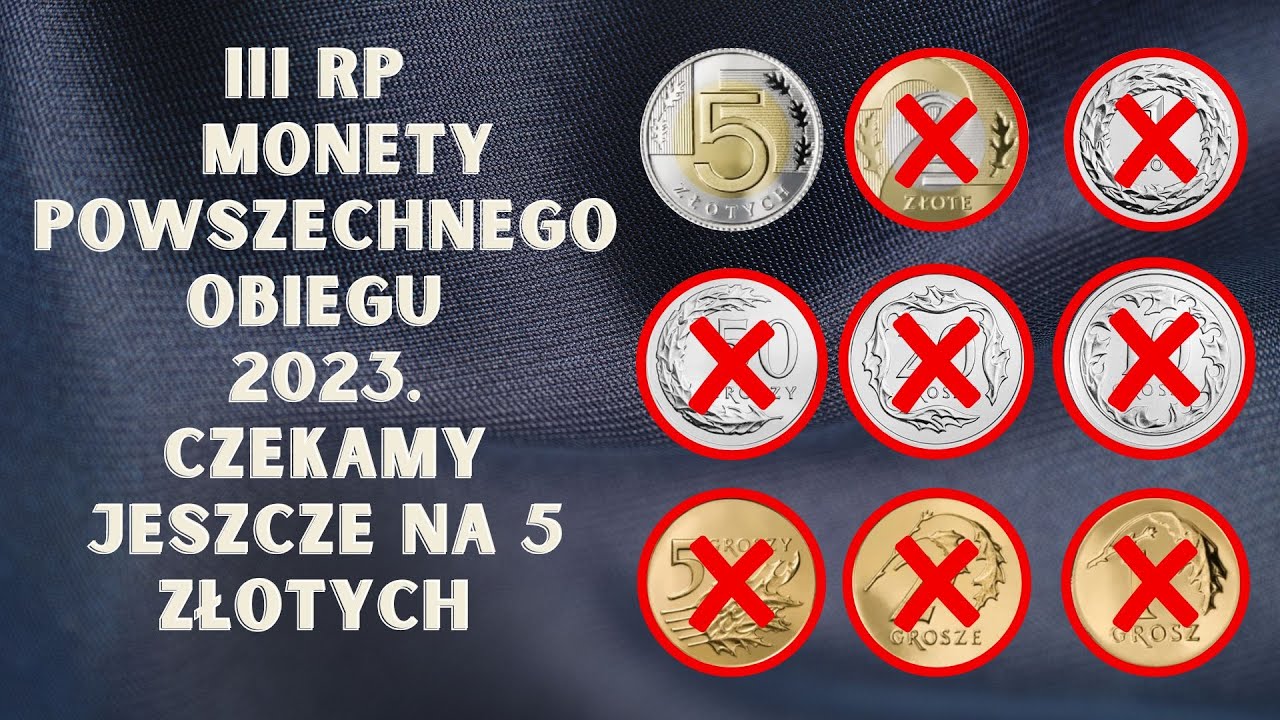 III RP. Monety powszechnego obiegu 2023. Czekamy jeszcze na 5 Złotych