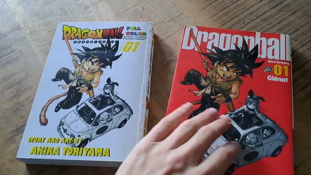 I had the entire Dragon Ball Manga printed in Full Color Volumes!