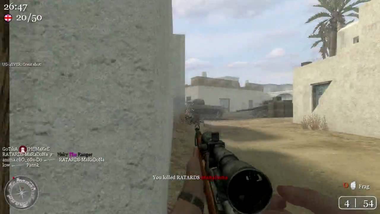Call of Duty 2 Multiplayer Toujane DM [Hq 720p]