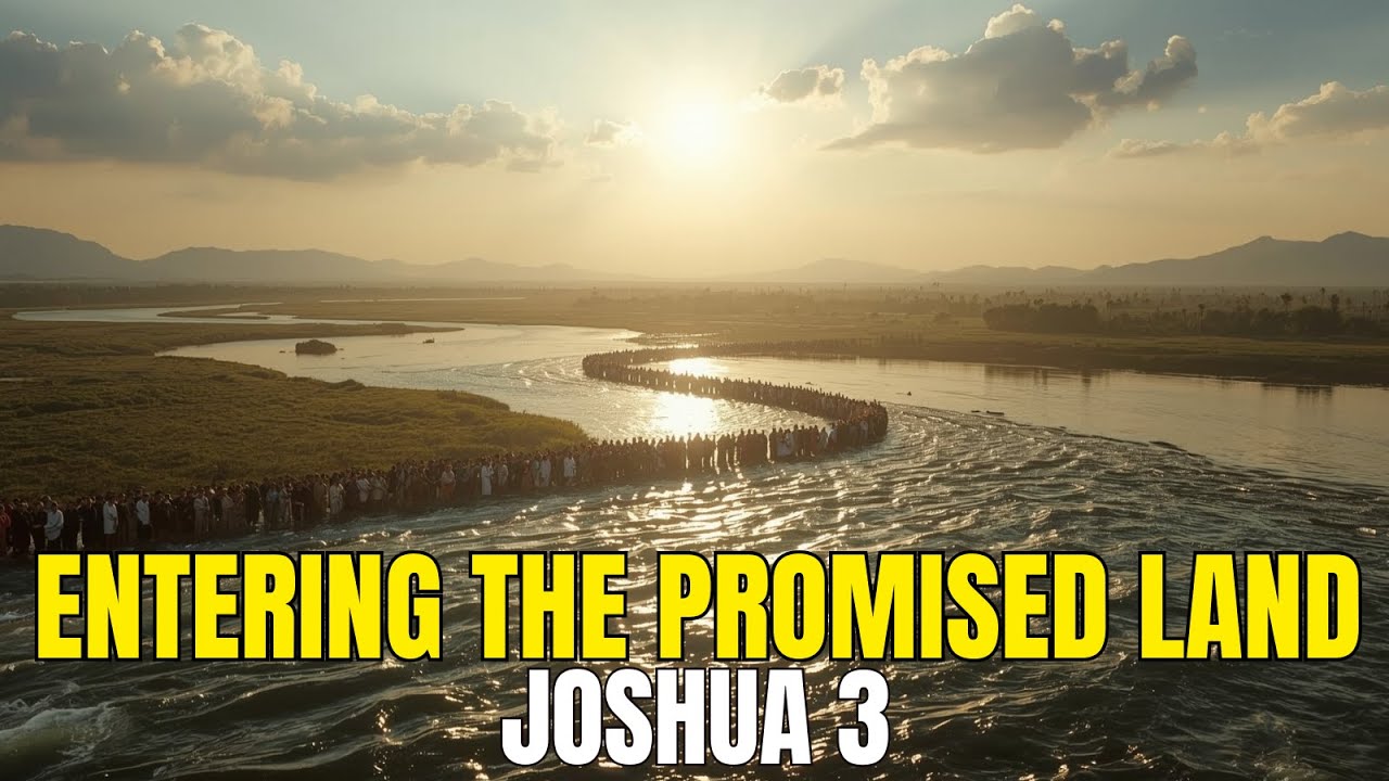 16 The Miraculous Jordan River Crossing | Joshua 3 Bible Story #PromisedLand #CrossingJordan
