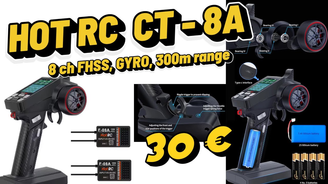 La HOT RC CT-8A : La Meilleure Radio Budget ? Elle Fait TOUT ! 🔥