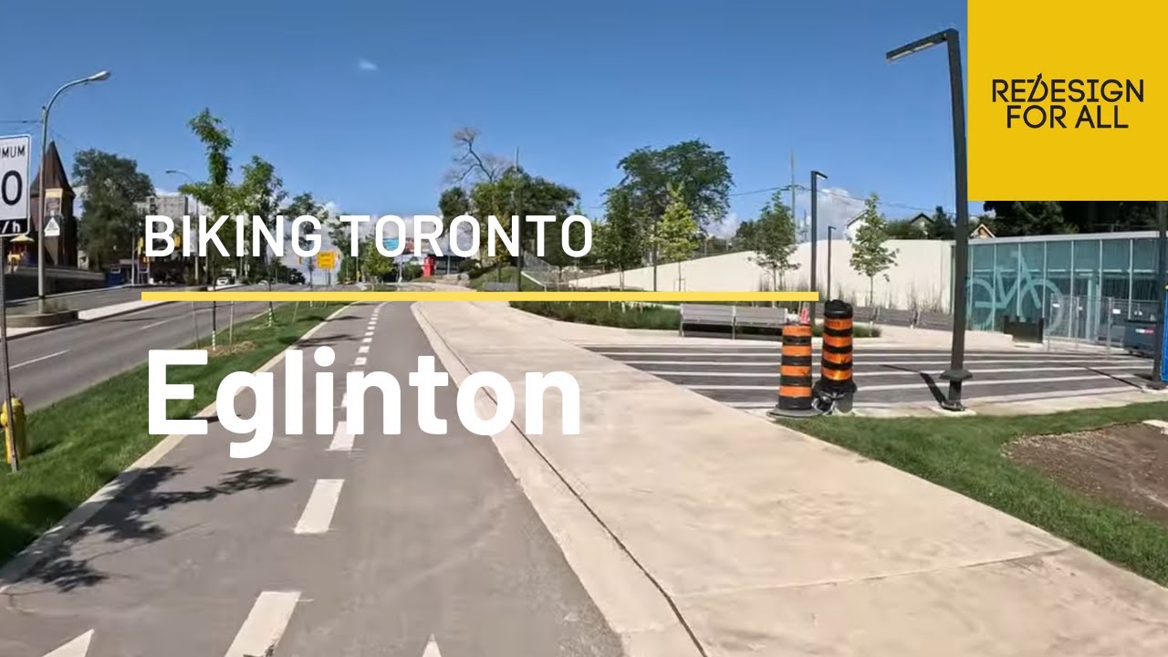 Biking Toronto's Cycling Network 2023 - Route 10: Eglinton