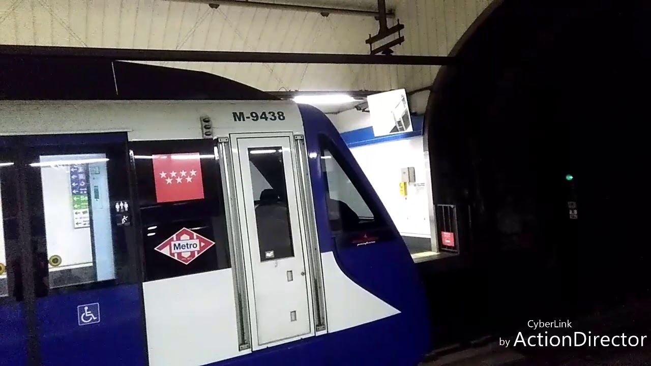 Metro de Madrid:serie 9400 en la línea 10