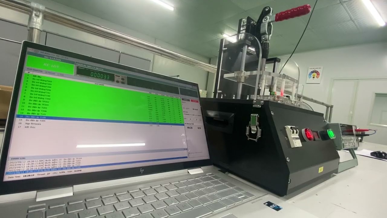 ICT Jig test bảng mạch