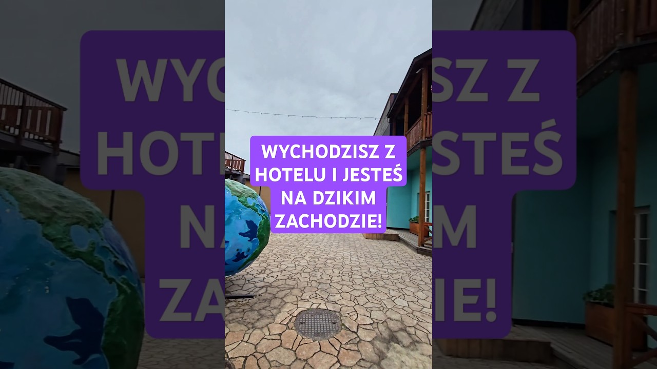 Wychodzisz z tego jednego hotelu i jesteś na Dzikim Zachodzie 🤠 Hotel Texas Żory