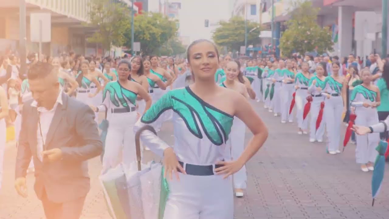 Presentación UNEJUD - Desfile Estudiantil Fiestas de Machala