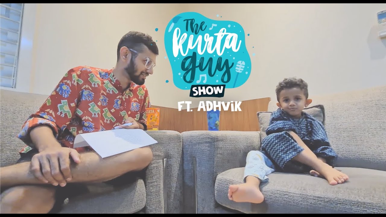 RAPID FIRE WITH CUTE NEPHEW 👶🏻|| The Kurta Guy Show ||