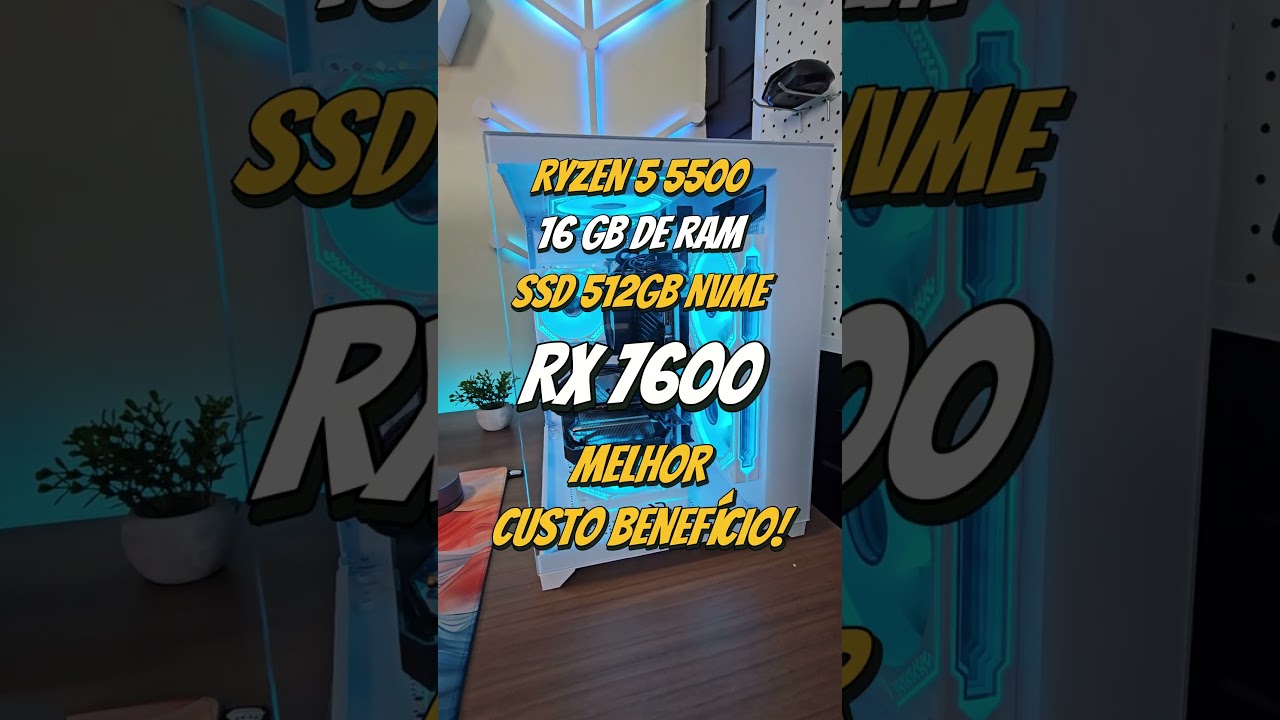 MELHOR PC GAMER CUSTO BENEF&Iacute;CIO DE 2025!