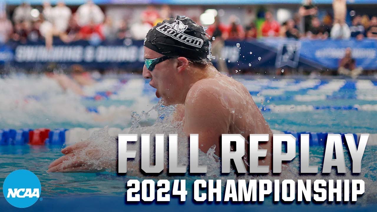 2024 NCAA DIII swimming and diving championship: Day one full replay