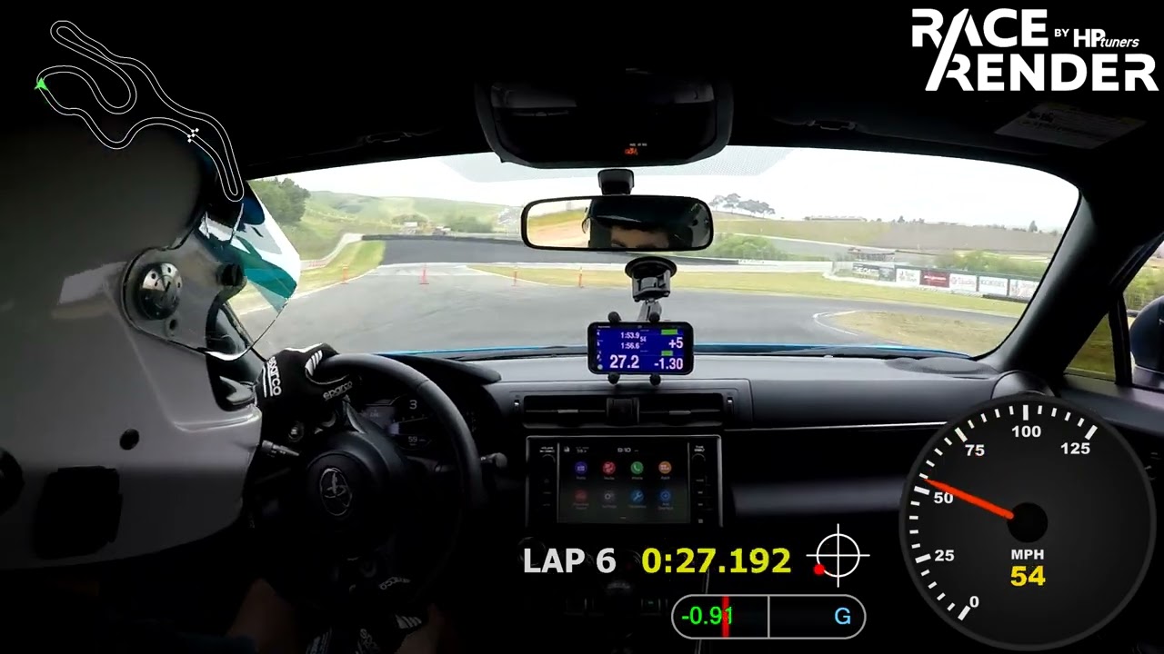 Sonoma Raceway - 1:51.796 - '23 GR86