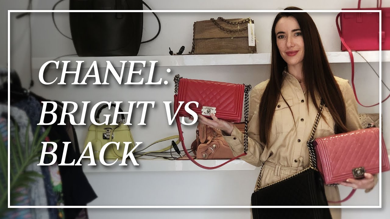BUYING A CHANEL BAG: Black vs a bright colour?