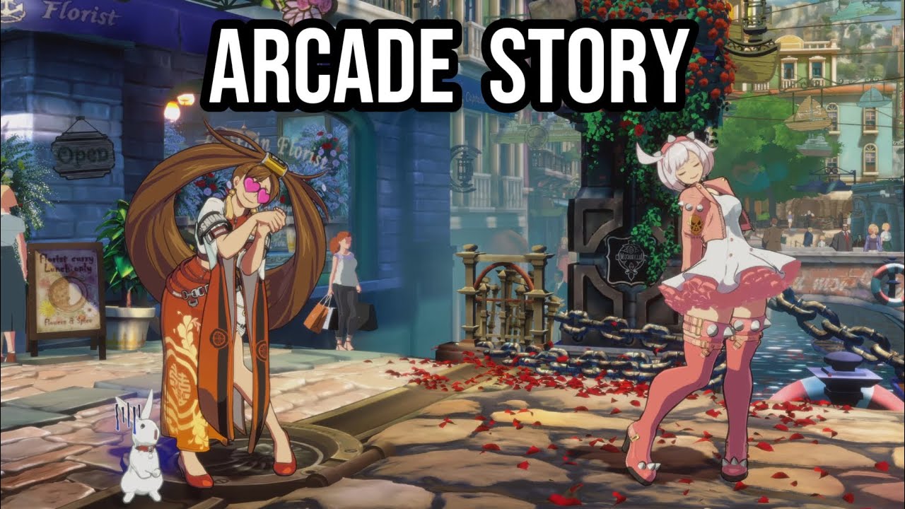 Полные сюжетные катсцены аркадной версии игры Jam Kuradoberi | Guilty Gear Strive