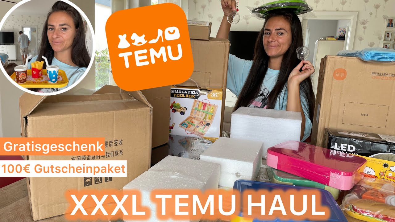 XXXL TEMU HAUL | Große Bestellung 😳 Die haben alles! | Marytuga