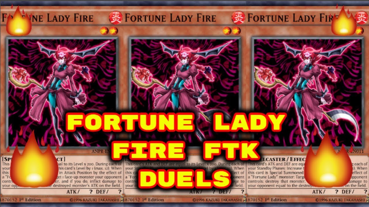 Yugioh - Fortune Lady FTK Duels (🔥Fortune Lady Fire🔥) (Deck Download in Description)