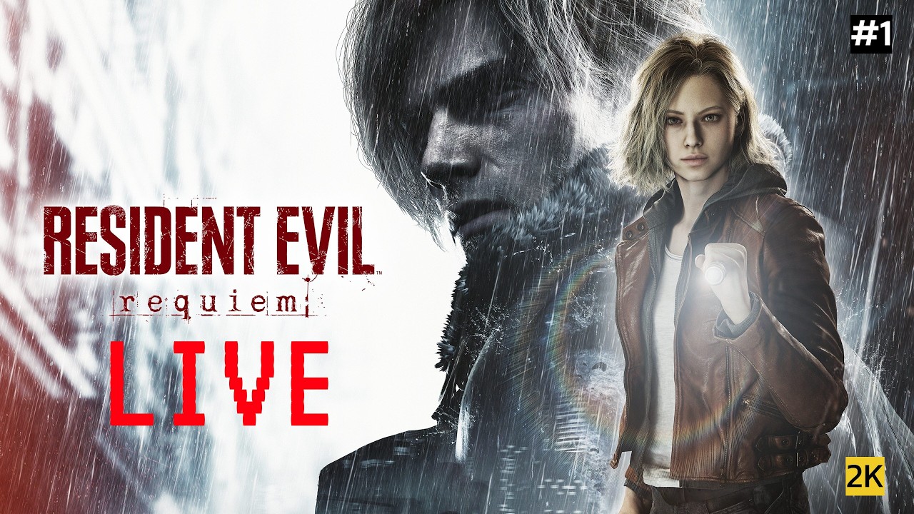 Resident Evil Requiem Стрим ► Прохождение - Спидран (speedrun) training Any% #1 [2K] #shorts