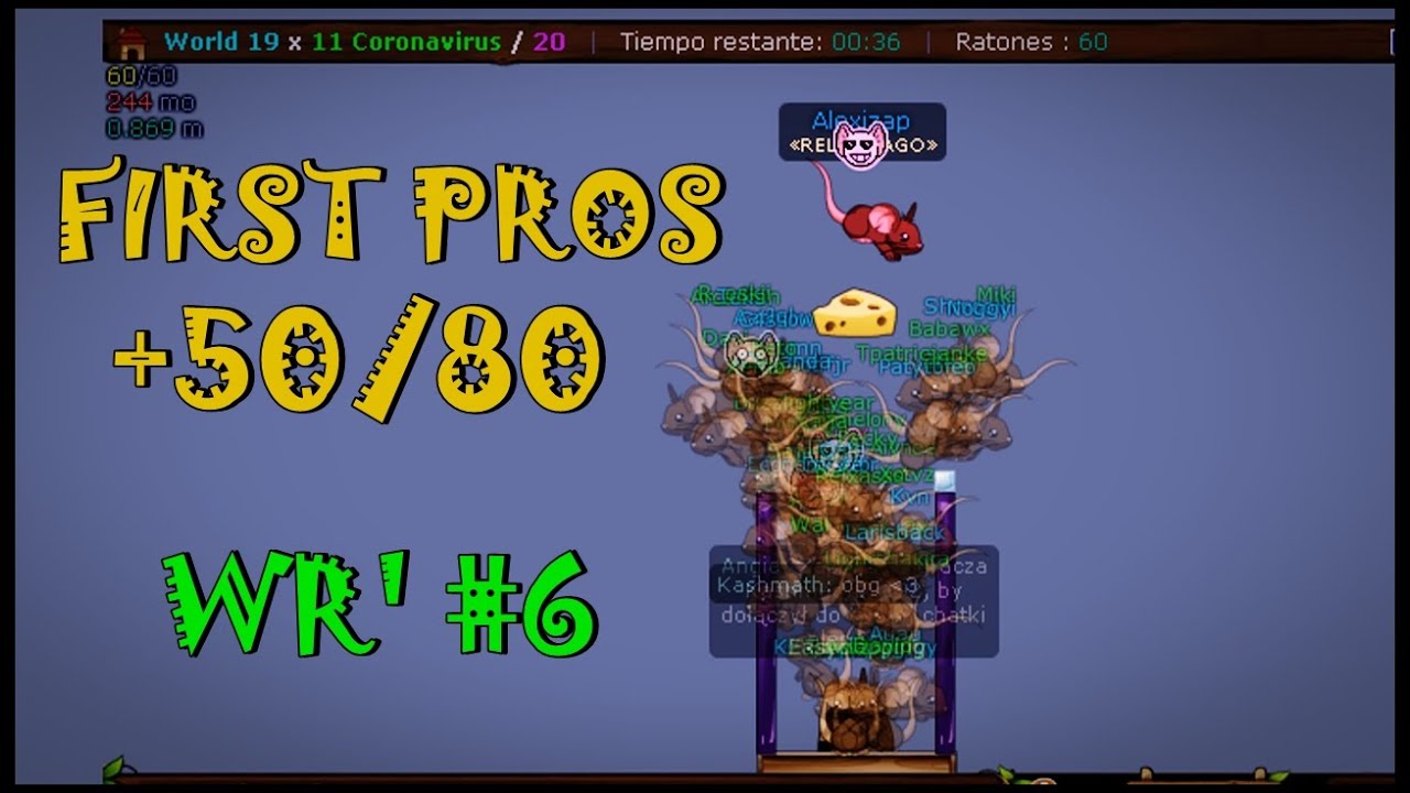 TRANSFORMICE - First Pros +50/80 Mices & WR #6 (Old PC)